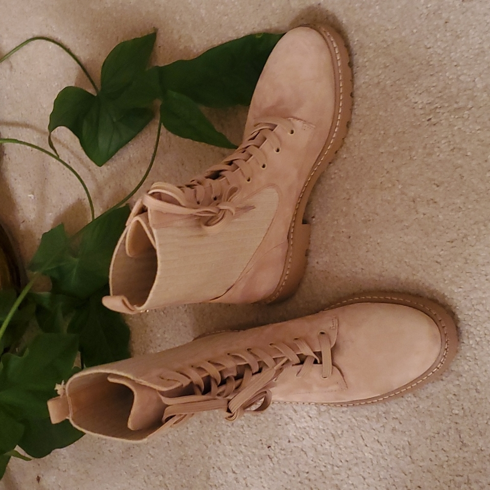 Sam Edelman Suede Lace Up Boots